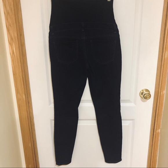 THYME MATERNITY JEANS - DARK BLUE - Picture 2 of 8